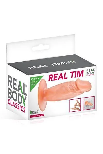 Фалоімітатор Real Body — Real Tim Flash, TPE (м'яте паковання)