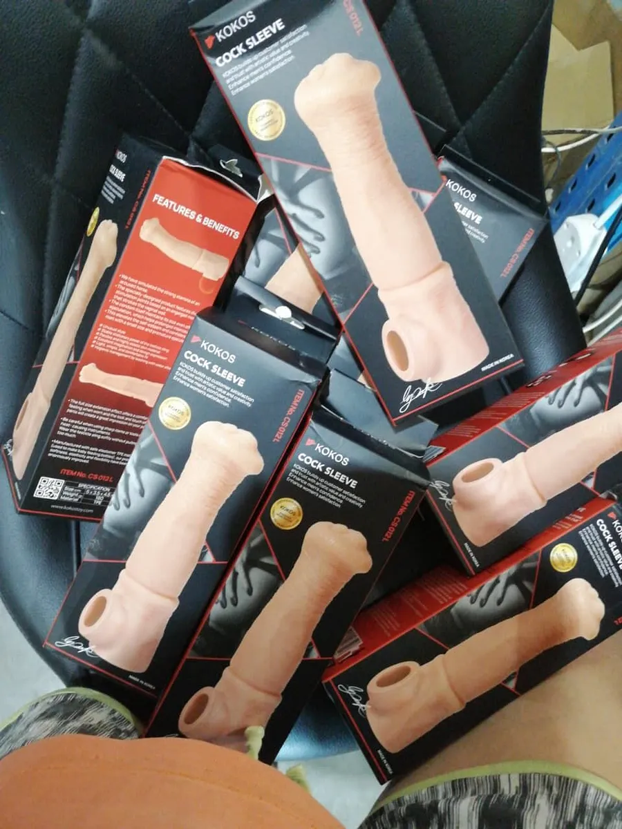 Насадка на член Kokos Cock Sleeve CS 012 L (м'яте паковання)