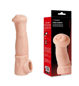 Насадка на член Kokos Cock Sleeve CS 012 L (м'яте паковання)