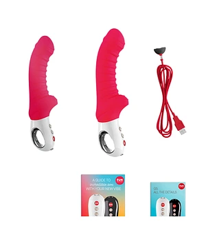 Вібратор для точки G Fun Factory TIGER india red (м'яте паковання)