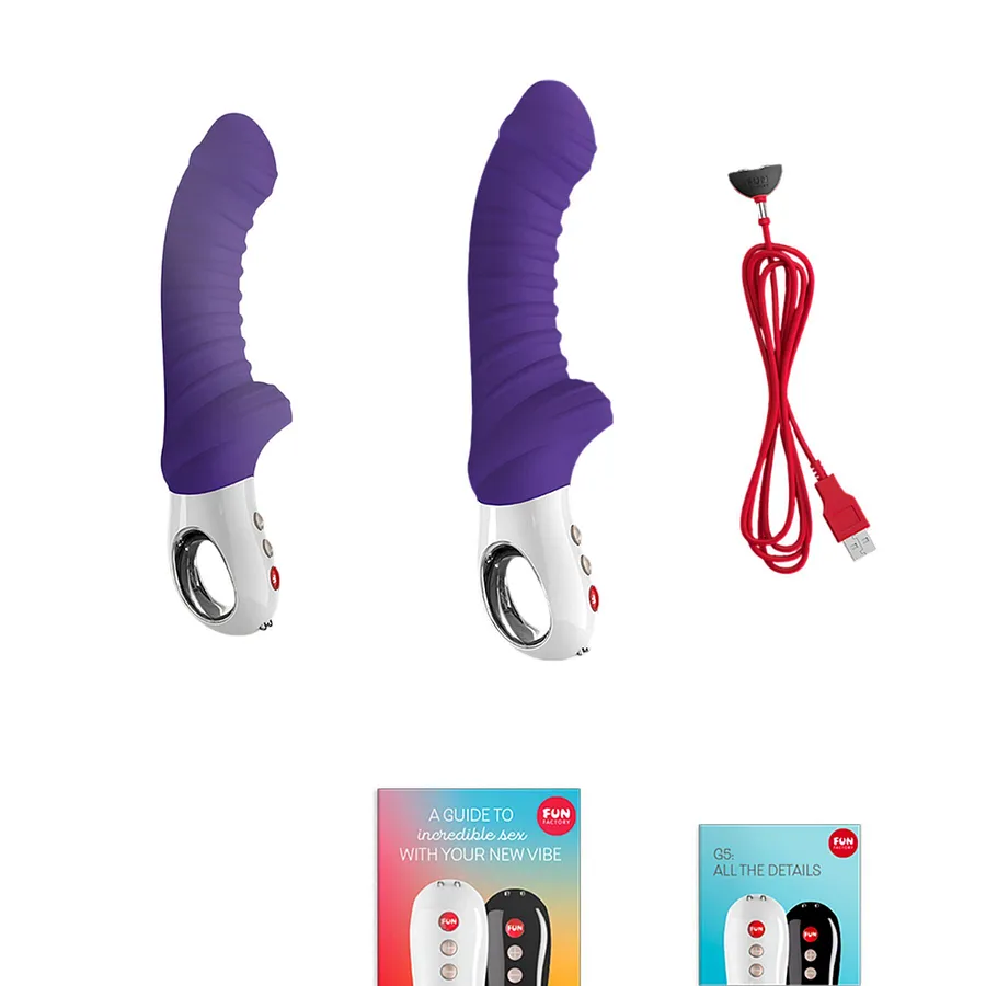Вібратор для точки G Fun Factory TIGER violet (м'яте паковання)