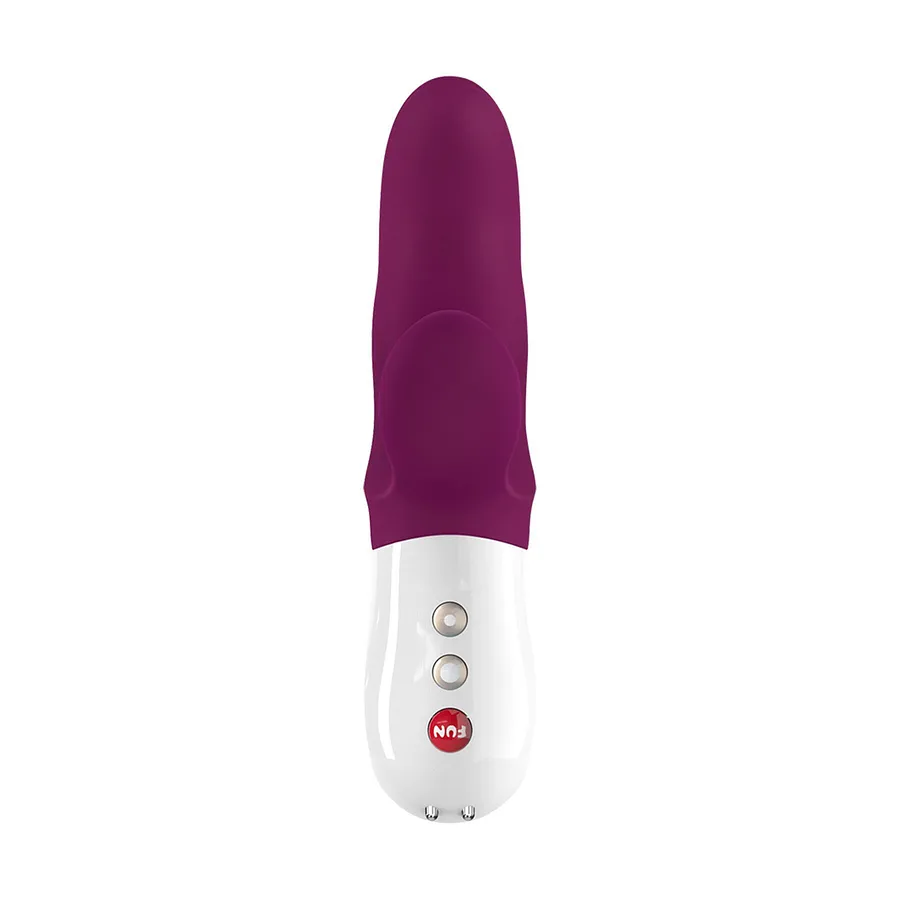 Вібратор-кролик Fun Factory MISS BI grape/white (м'яте паковання)