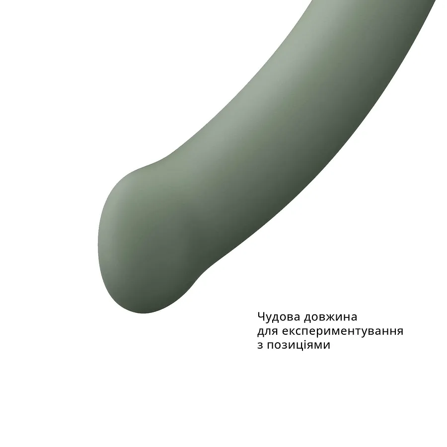 Фалоімітатор Fun Factory MAGNUM, оливковий (м'яте паковання)