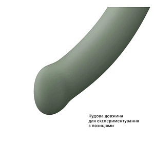 Фалоімітатор Fun Factory MAGNUM, оливковий (м'яте паковання)