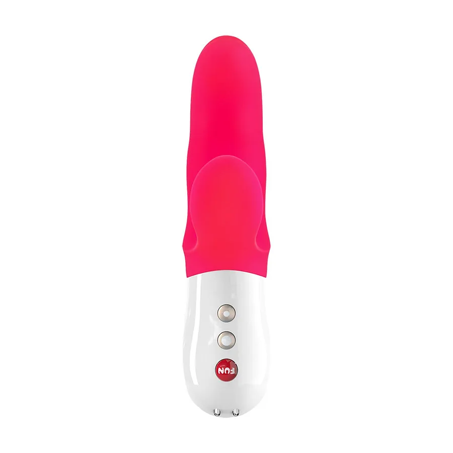 Вібратор-кролик Fun Factory MISS BI pink/white (м'яте паковання)