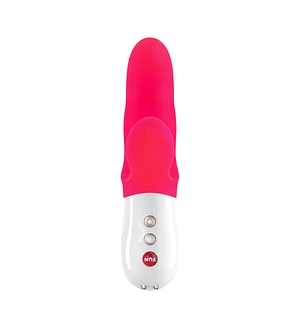 Вібратор-кролик Fun Factory MISS BI pink/white (м'яте паковання)