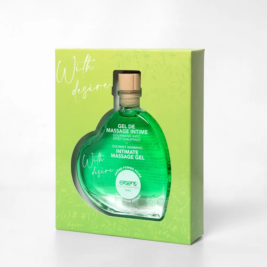 Масажний гель EXSENS With Desire Apple Pear 50 мл (термін придатності до 04.2027)