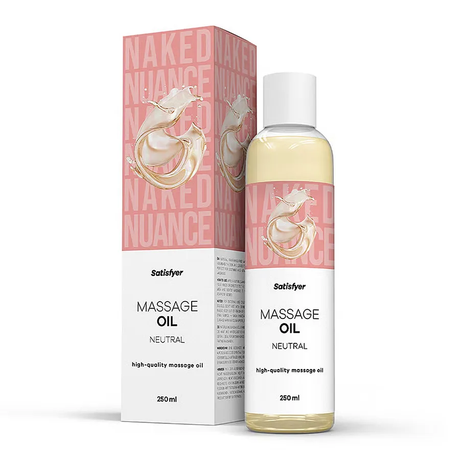 Масажна олія Satisfyer Massage Oil Neutral 250 мл (термін придатності до 30.04.2027)