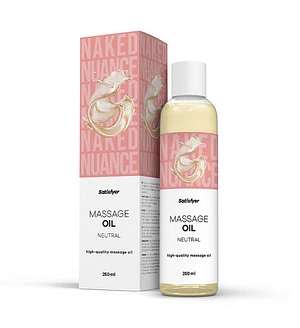 Масажна олія Satisfyer Massage Oil Neutral 250 мл (термін придатності до 30.04.2027)