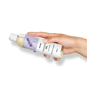 Масажна олія Satisfyer Massage Oil Lavender 250 мл (термін придатності до 30.04.2027)