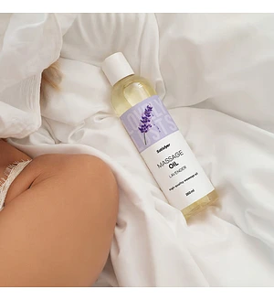 Масажна олія Satisfyer Massage Oil Lavender 250 мл (термін придатності до 30.04.2027)