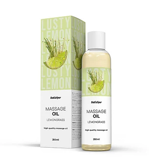 Масажна олія Satisfyer Massage Oil Lemongrass 250 мл (термін придатності до 30.04.2027)