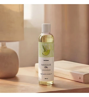 Масажна олія Satisfyer Massage Oil Lemongrass 250 мл (термін придатності до 30.04.2027)