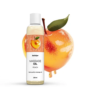 Масажна олія Satisfyer Massage Oil Peach 250 мл (термін придатності до 30.04.2027)
