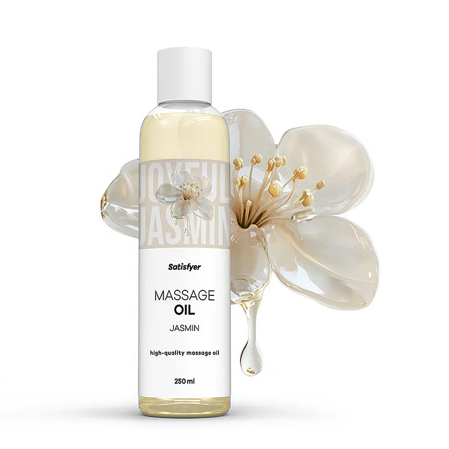 Масажна олія Satisfyer Massage Oil Jasmin 250 мл (термін придатності до 30.04.2027)