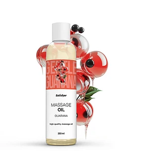 Масажна олія Satisfyer Massage Oil Guarana 250 мл (термін придатності до 30.04.2027)