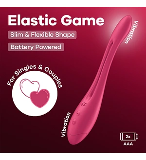 Універсальний гнучкий вібратор для пар Satisfyer Elastic Game Battery Series (м'яте паковання)
