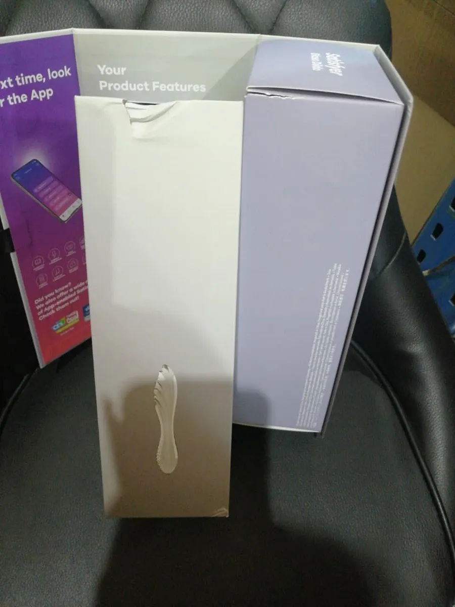 Двосторонній скляний дилдо Satisfyer Dazzling Crystal 1 Transparent (м'яте паковання)