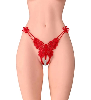 Трусики з перлинами Fashion Secret Natasha Red