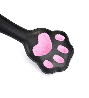 Паддл у вигляді котячої лапки Liebe Seele Round Paddle Black/Pink
