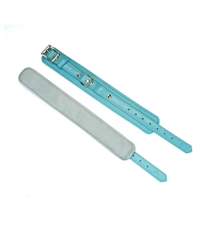 Поножі Liebe Seele Blue Lamb Leather Ankle Cuffs with Velvet Lining