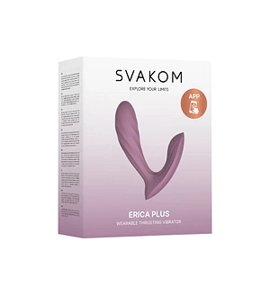 Смарт-пульсатор у трусики Svakom Erica Plus, дуже гнучкий, 2 мотори
