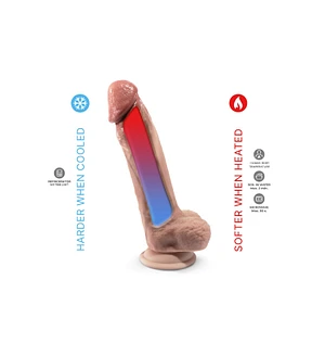 Фалоімітатор SilexD Tomas Premium Real Skin Flesh (9in MODEL 1) (надірване паковання)