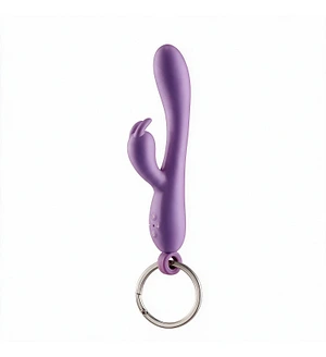 Брелок вібратор-кролик Diverty Sex Purple