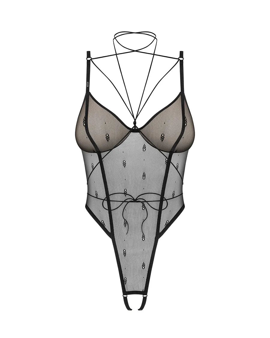 Боді Obsessive Anniverse Special crotchless teddy 2XL/3XL