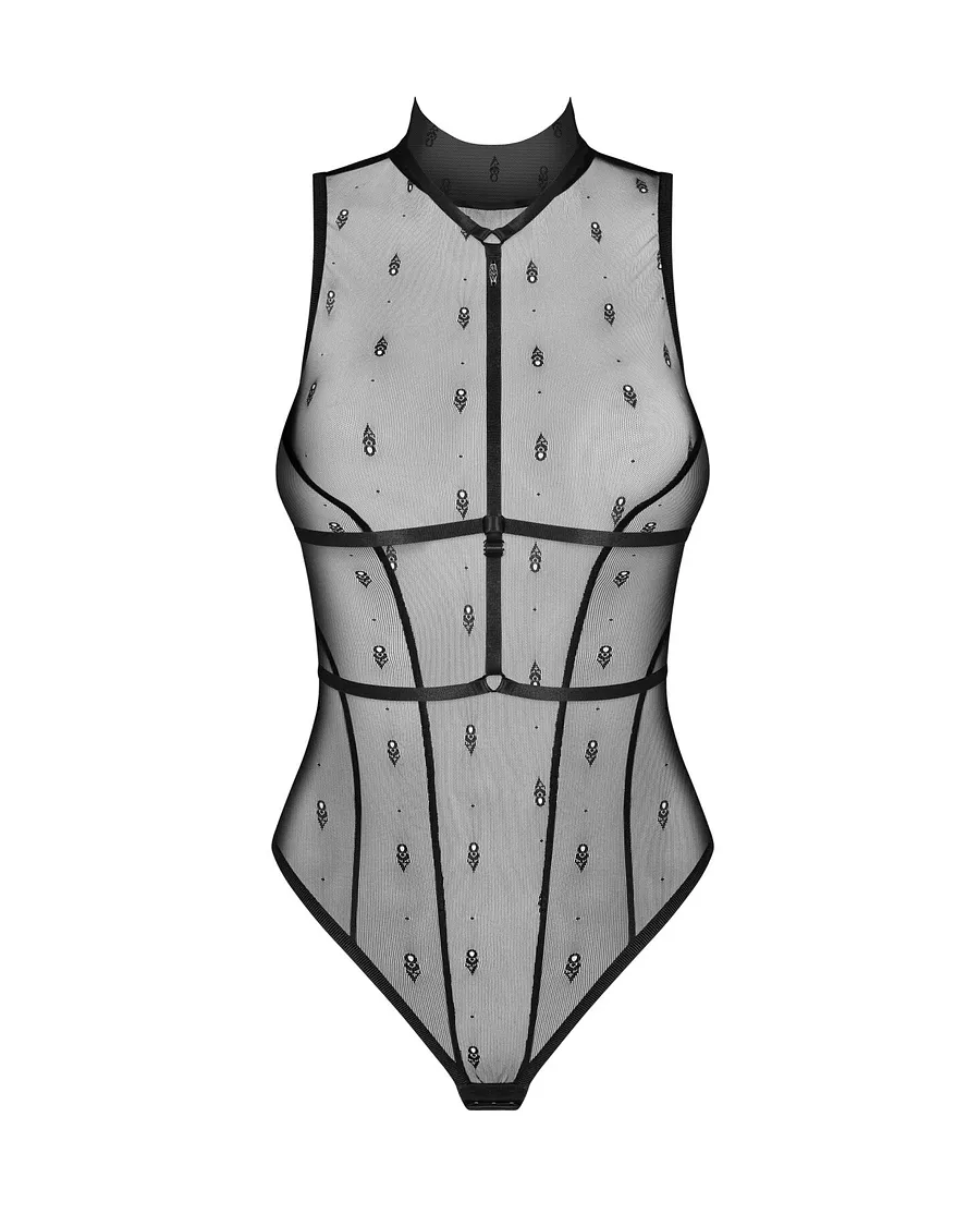 Боді Obsessive Anniverse Special teddy & harness