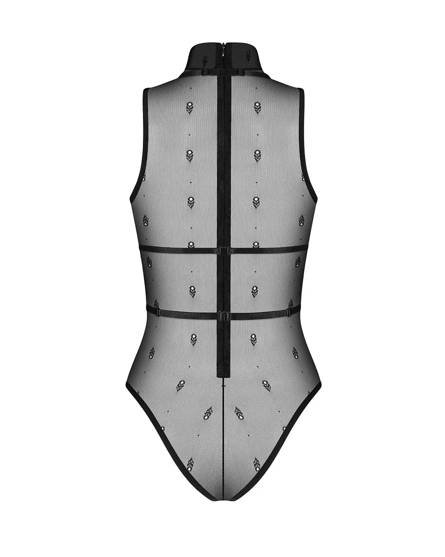 Боді Obsessive Anniverse Special teddy & harness