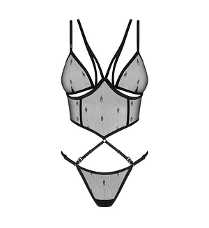 Комплект Obsessive Anniverse Special top & thong 2XL/3XL