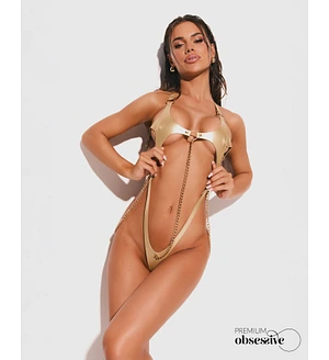 Боді Obsessive Anyya Gold teddy S/M/L