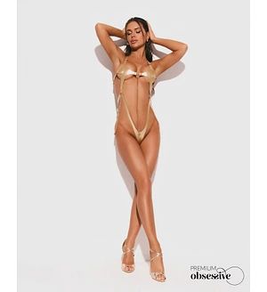 Боді Obsessive Anyya Gold teddy S/M/L