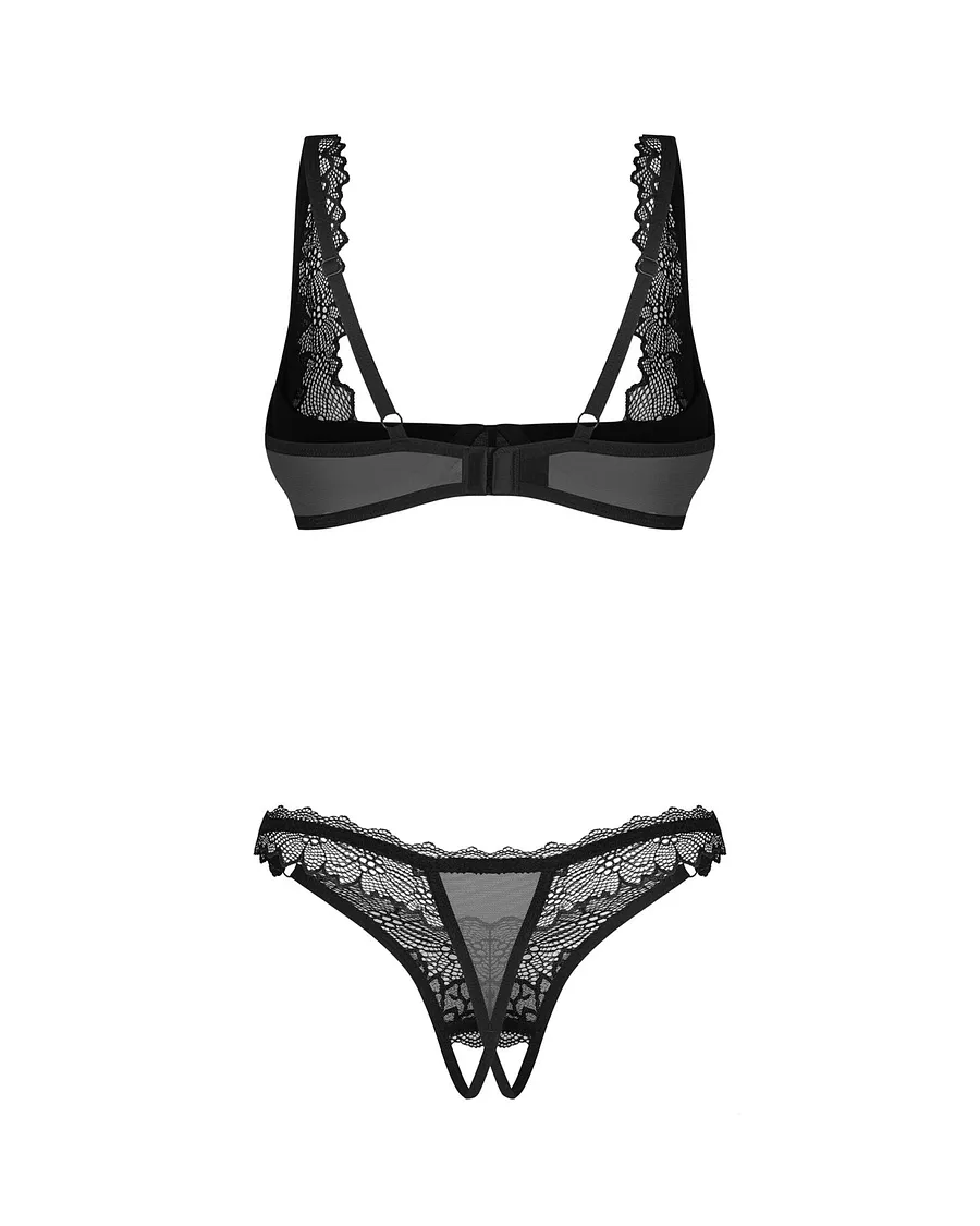 Комплект Obsessive Deina More 2-pcs crotchless set