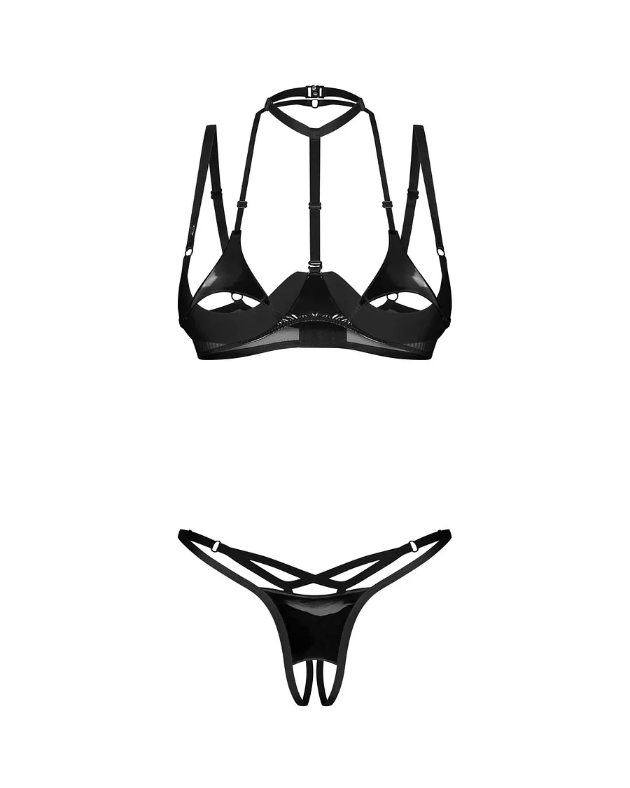 Комплект Obsessive Rolleya 2-pcs crotchless set