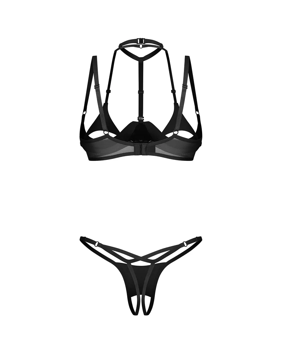 Комплект Obsessive Rolleya 2-pcs crotchless set