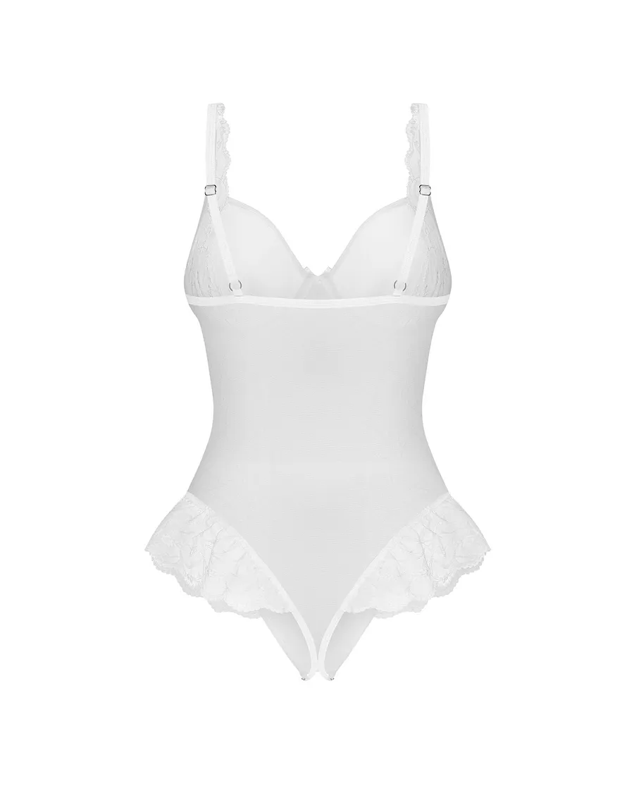 Боді Obsessive Weddya crotchless teddy