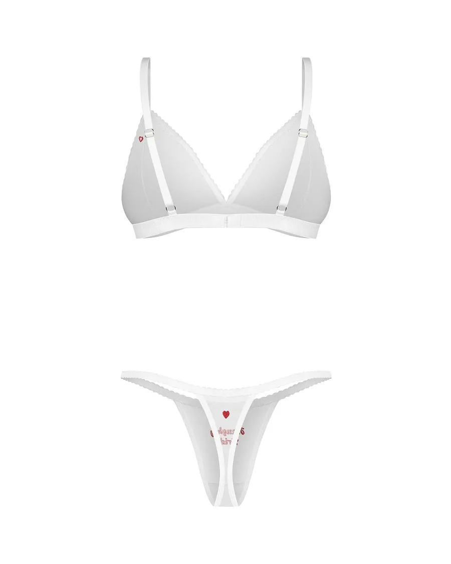 Комплект Obsessive Weddya Bride 3-pcs set