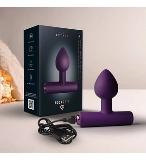 Анальна вібропробка Rocks Off NOVA Astryx Purple