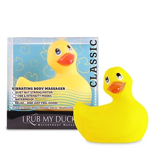 Вібромасажер качечка I Rub My Duckie - Classic Yellow v2.0, скромняжка