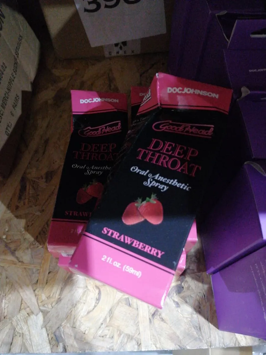 Спрей для мінету Doc Johnson GoodHead DeepThroat Spray - Sweet Strawberry 59мл (м'яте паковання)