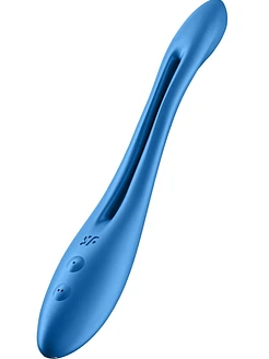 Універсальний гнучкий вібратор для пар Satisfyer Elastic Game Dark Blue