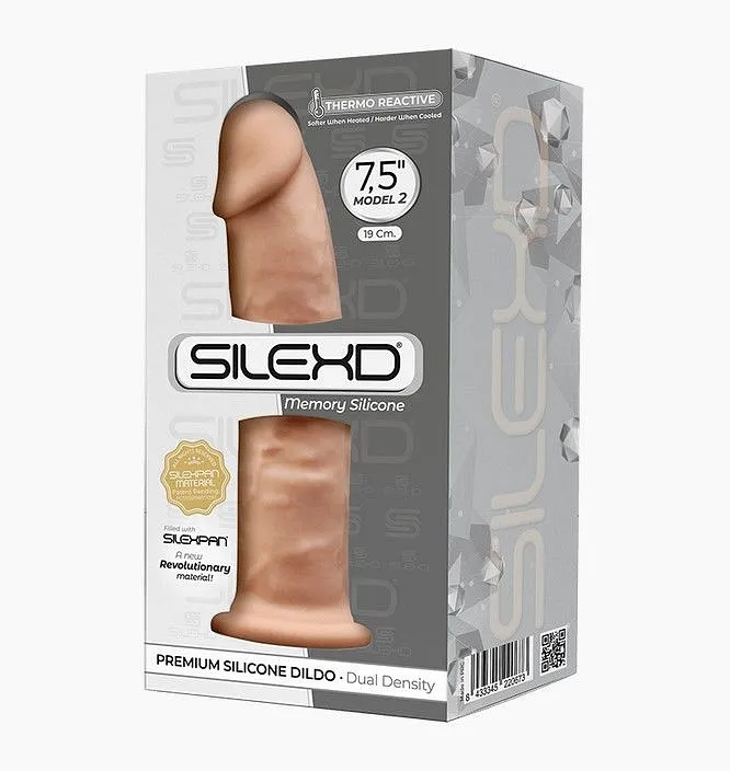Фалоімітатор SilexD Henry, двошаровий, силікон + Silexpan