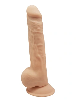 Фалоімітатор SilexD Kevin Flesh (MODEL 1 size 9.5in), двошаровий, силікон + Silexpan, діаметр 4,5 см