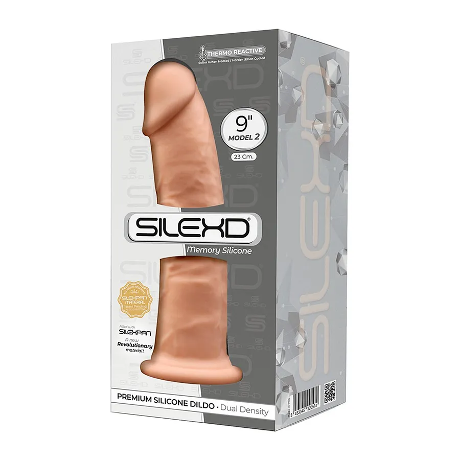 Фалоімітатор SilexD Oscar, двошаровий, силікон + Silexpan