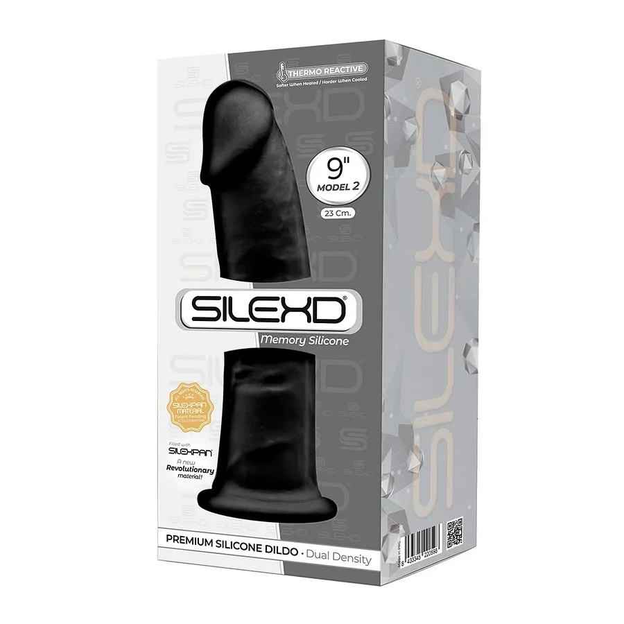 Фалоімітатор SilexD Oscar, двошаровий, силікон + Silexpan