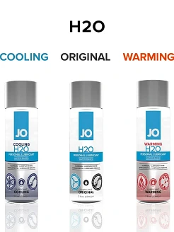 Лубрикант на водній основі System JO H2O WARMING з екстрактом перцевої м’яти