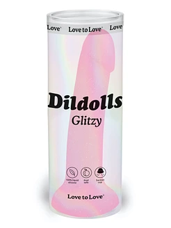 Дилдо з блискітками Love To Love DILDOLLS - GLITZY ультрам'який