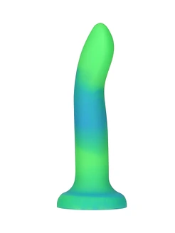 Фалоімітатор, що світиться в темряві, ADDICTION Rave 8″, Glow in the Dark Dildo, 20,3 см